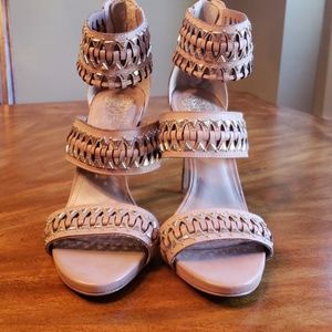 Vince Camuto Strappy Heels 8.5